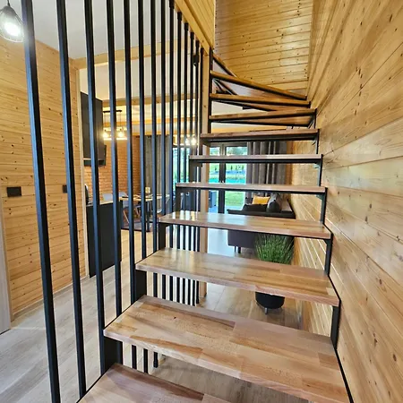 Domki Diabolina - Sauna, Jacuzzi, Klimatyzacja, Kominki Krajno Pierwsze Zewnętrze zdjęcie