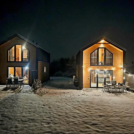 Domki Diabolina - Sauna, Jacuzzi, Klimatyzacja, Kominki Krajno Pierwsze Zewnętrze zdjęcie
