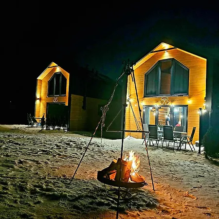 Domki Diabolina - Sauna, Jacuzzi, Klimatyzacja, Kominki Krajno Pierwsze Zewnętrze zdjęcie