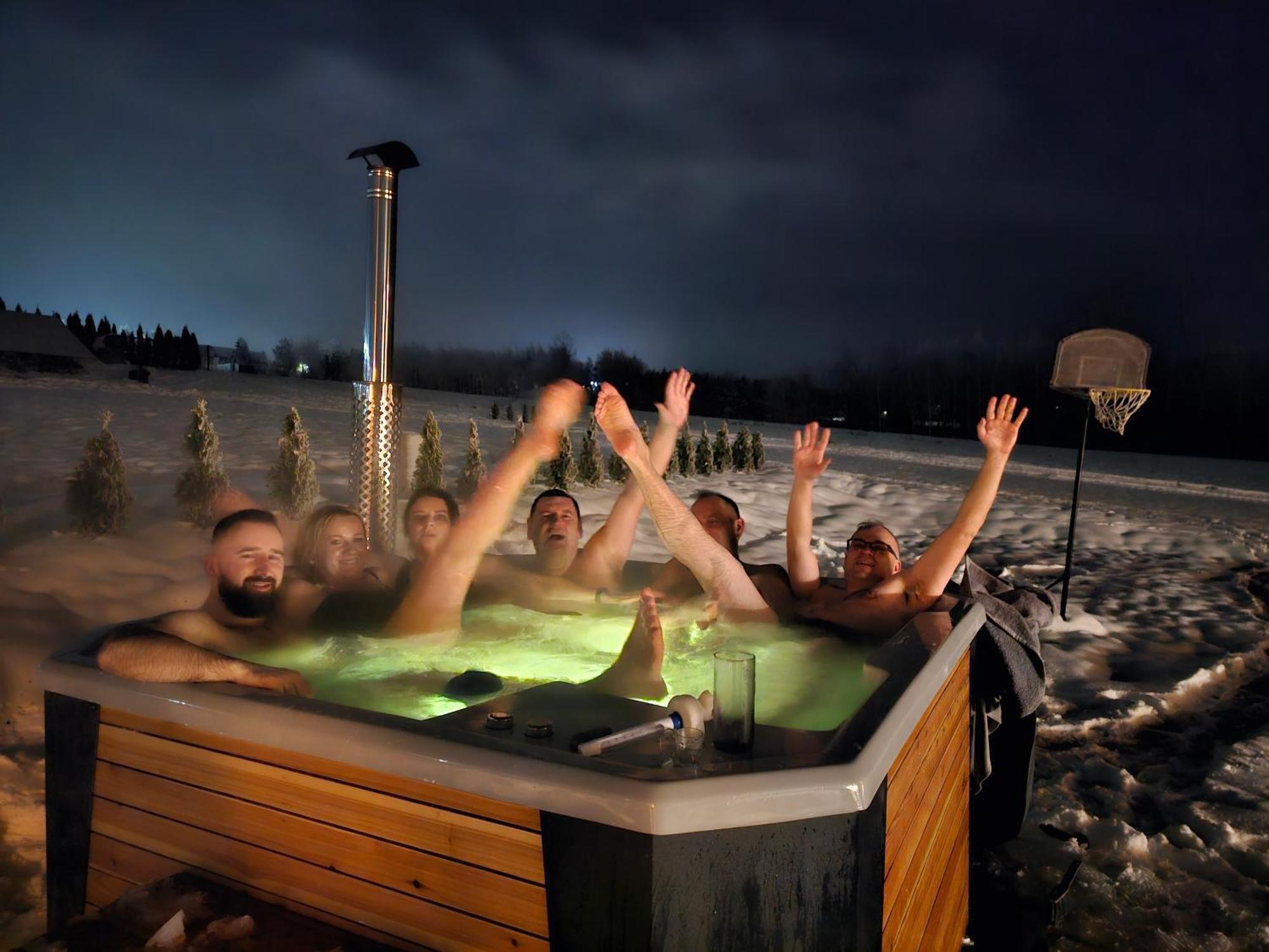 Ferienhaus Diabolina - Sauna, Jacuzzi, Klimatyzacja, Kominki Krajno Pierwsze